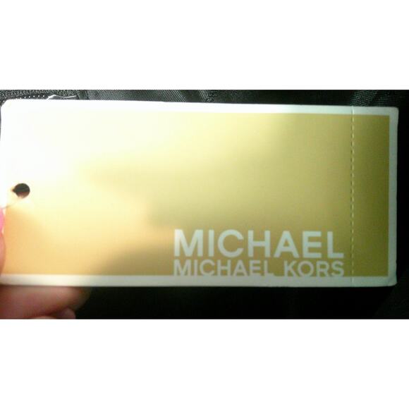 Michael Kors Sport Large Black Convertible Duffle Messenger Crossbody w/Logo - Picture 8 of 10